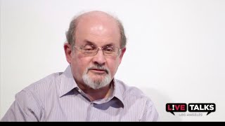 Salman Rushdie in conversation with Karen Grigsby Bates at Live Talks Los Angeles