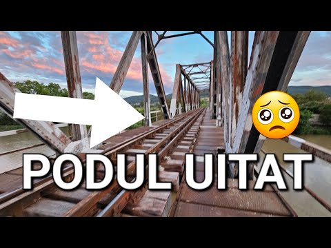 Podul feroviar peste Mureș, la Soimuș