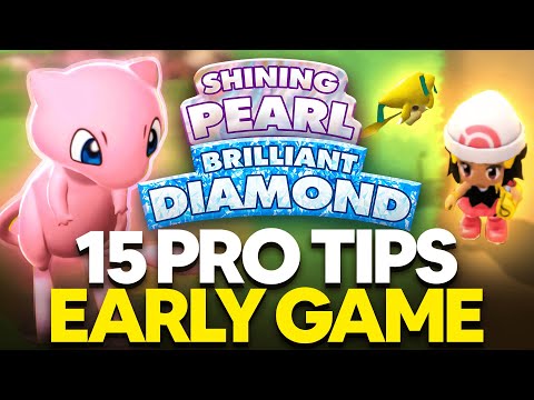 15 PRO Tips For Early Game in Brilliant Diamond and Shining Pearl