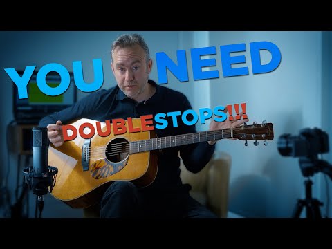 DOUBLE STOPS FROM HELL!! TRY THESE!! - TAB   #chrisbrennanguitar #guitarlessons #bluegrassguitar