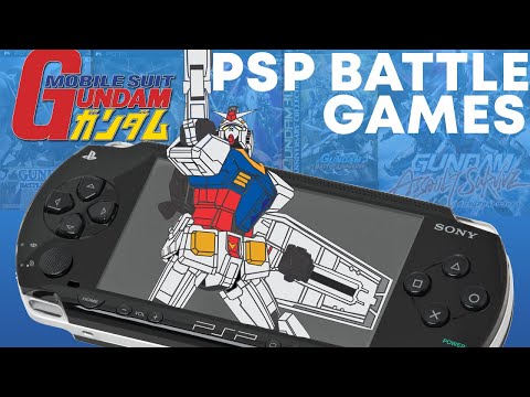 All 5 Gundam Battle Series Games for PSP - From Gundam Battle Tactics to Gundam Assault Survive
