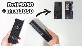 Dell 3050 Micro + RTX 3050 LP 6G via M.2 slot, will it work?