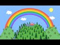 Peppa Pig See's A Rainbow! | Kids TV And Stories