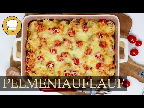 PELMENI-AUFLAUF - überbackene russische Teigtaschen