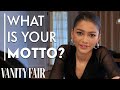 Zendaya Answers Personality Revealing Questions Proust Questionnaire Vanity Fair
