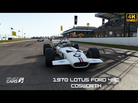 Project CARS 3 1970 Lotus Ford 49C Cosworth (4K 60FPS)