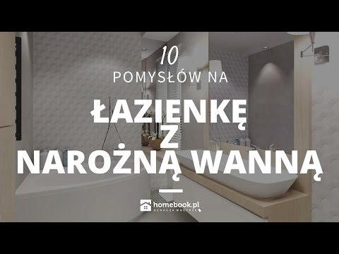 Jak urządzić łazienkę z narożną wanną - 10 pomysłów #projekty #inspiracje