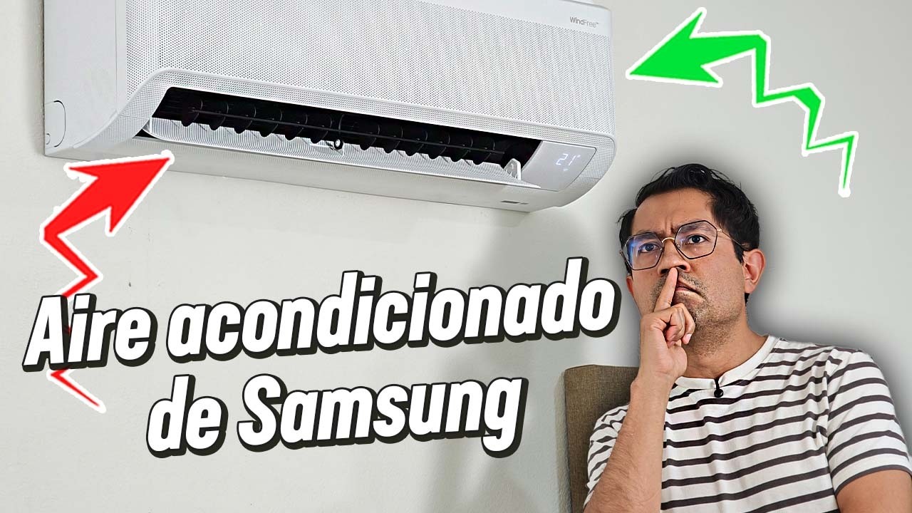NO COMPRES un aire acondicionado de Samsung sin ver este video