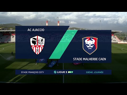 AC Athletic Club Ajaccio 2-1 SM Stade Malherbe Caen 