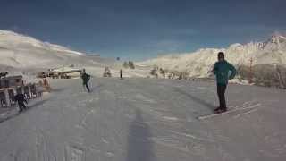 preview picture of video 'Lenzerheide - Snowboard Abfahrt 52 Nova Lavoz'