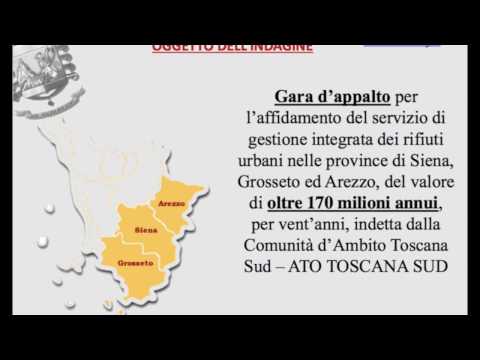 Rifiuti, arresto per il direttore di Ato Toscana Sud