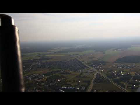 Lot motolotnią piękne widoki Włodawa i Tomaszówka i  rzeka Bug -granica NATO i Unii Europejskiej