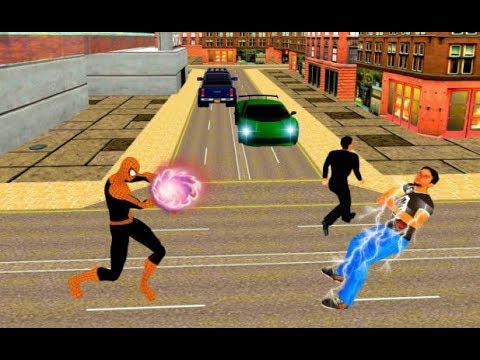 Flying Spider Superhero Avenger Battle  - (Digital Royal Gaming)-   GamePlay Video for Android