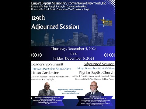 EBMC 129th Adjourned Session December 6 2024