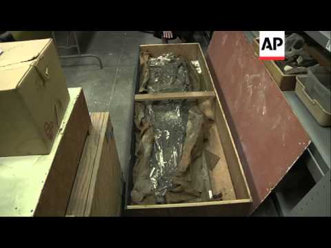 Researchers at Philadelphia's Penn Museum have re-discovered a 6,500-year-old human skeleton inside