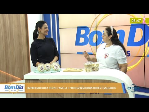 Empreendedora reuÌne famiÌlia e produz biscoitos doces e salgados 25 10 2021