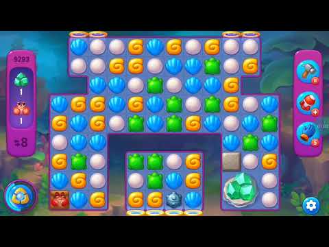 Fishdom Super Hard Level 9293 (with full seashell and timed bombs) @choraelmin