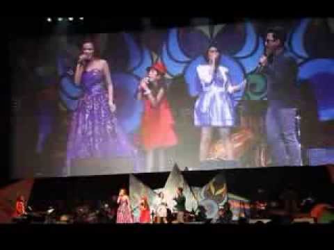 CalistaAmadea,Nugie,Margareth,Rebecca,Vicky Sianipar - You've Got A Friend (Live)