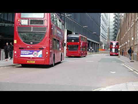 London Buses at Liverpool Street Bus Station 27th March 2021