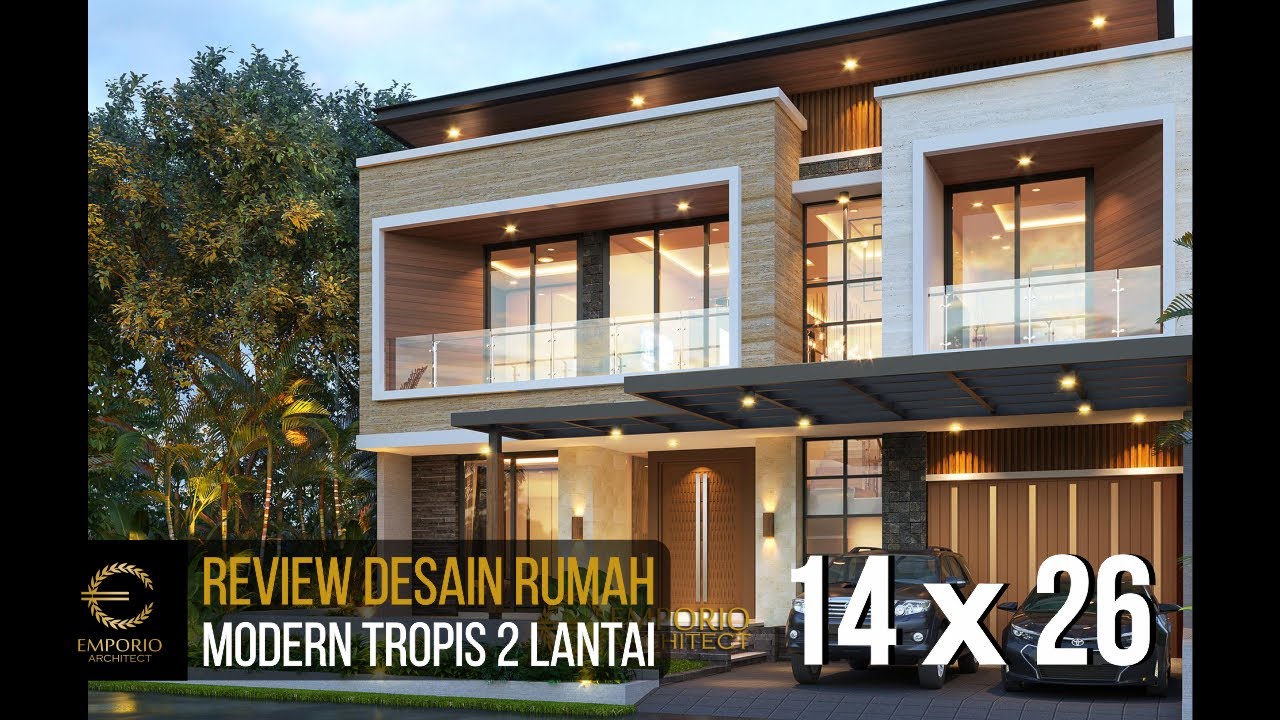 Video 3D Mrs. Syeni Modern House 2 Floors Design - Alam Sutera, Tangerang Selatan, Banten
