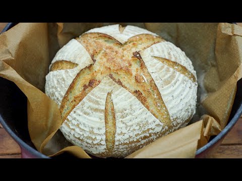 Brot im Topf sehr lecker mit Gelinggarantie