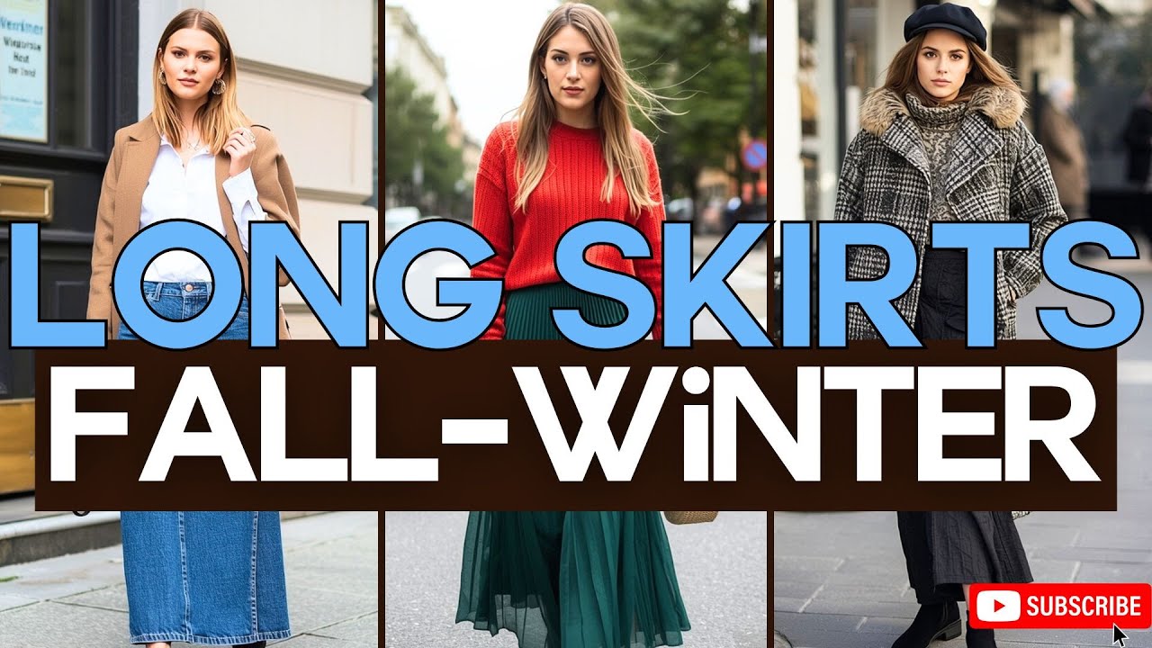 Long Skirts Fall-Winter 2025/26 ❄️ | Chic & Elegant Maxi Skirt Outfit Ideas