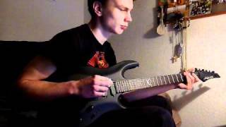 Guitar cover: Aphotic murder-Throw fisticuffs