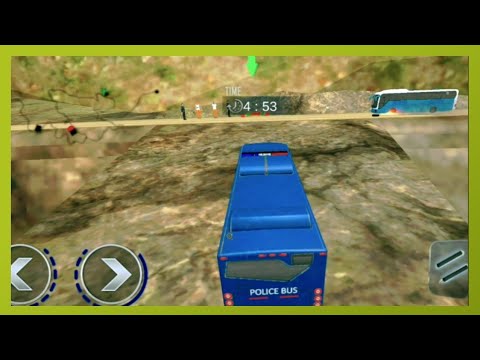 Offroad US Police Transporter Bus Driving Simulator #Level 2 - Android Gameplay