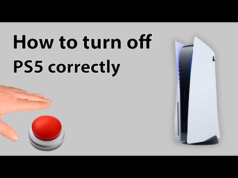 How to turn off PS5 correctly