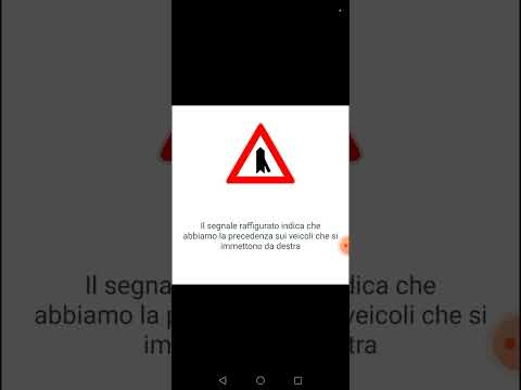 SEGNALI DI PRECEDENZA E PRESCRIZIONE QUIZ E SPIEGAZIONE