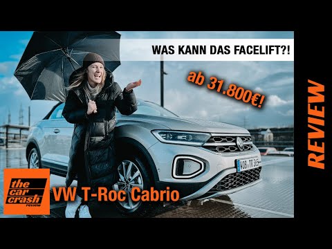 VW T-Roc Cabrio (2022) Das MUSST du über’s Facelift wissen! ☔️ Fahrbericht | Review | Test | Style
