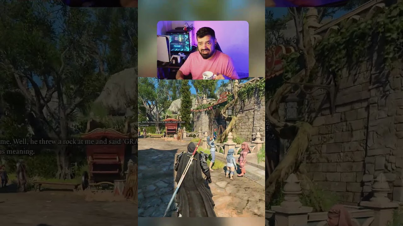 Mano lançaram um Mode em Terceira pessoa para BALDURS GATE 3 🔥 #baldursgate3