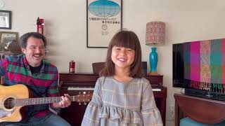 Daddy daughter duo sings THE WOOD SONG by Indigo Girls