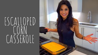 corn casserole made with jiffy corn muffin mix