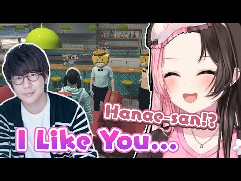 Hinano Meets Hanae Natsuki and Reacts to His Gacha Voice [Vspo ENG Sub - Tachibana Hinano]