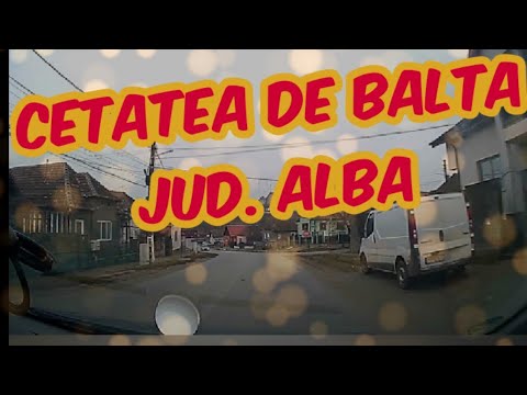 Cetatea de balta judet alba DJ107