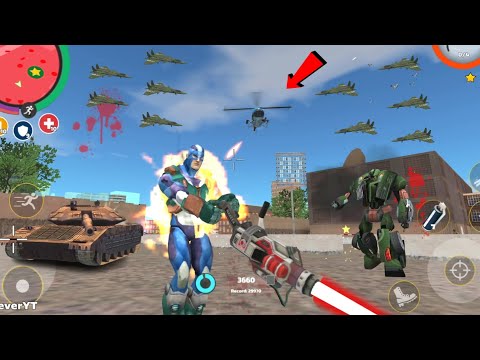 Rope Hero: Vice Town (Rope Hero Fight All Around) Each Packet Gun Destroyer - Android Gameplay HD