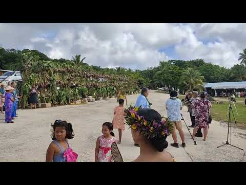 Ben Tanaki Opening Falefono II Alofi Niue Island