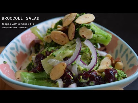 4 Sides for 4th of July #2| HOW TO MAKE BROCCOLI SALAD | SIMPLE RECIPE