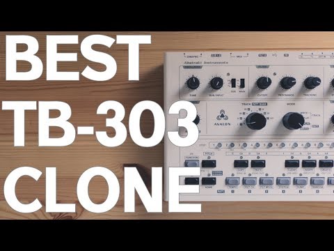 Abstrakt Instruments Avalon Analog Bassline Acid Synthesizer Custom Black Green TB-303 clone synth image 7