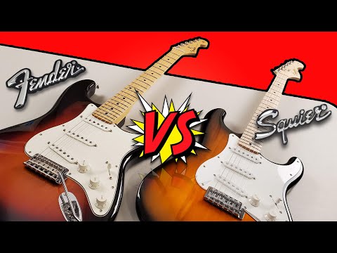 Fender Player VS Squier Affinity - Stratocaster Tone Comparison