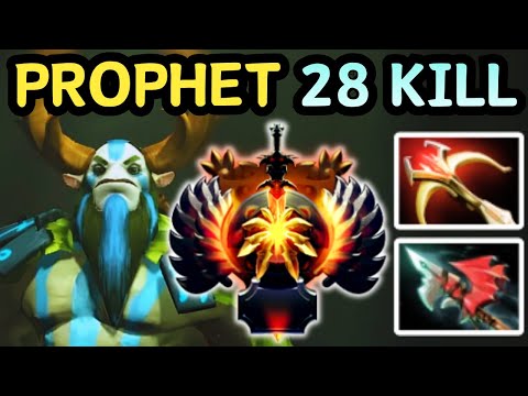 🔥 CRAZY 28 KILLS NATURE PROPHET MID DAMAGE HITS ALL MAP | DOTA 2 GAMEPLAY 🔥