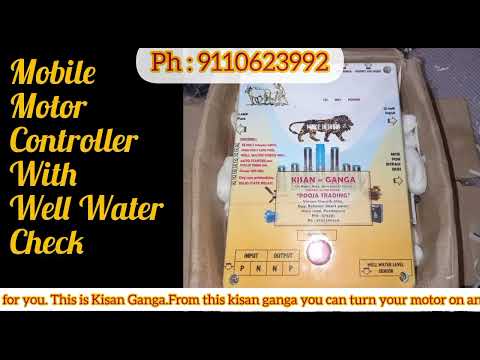 Auto start Kisan friendly Mobile Motor Starter