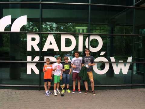 Mistrzowie Polski Juniorów w Squashu na antenie Radia Kraków || 28.06.14 r.