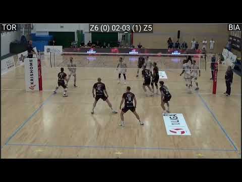 Łukasz Walawender setter rozgrywający #5 CUK Anioły Toruń sezon 2024/25 highlights