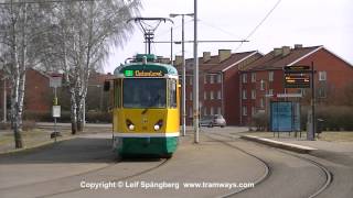 preview picture of video 'Norrköping Tramways, part 20, Folkets Park'