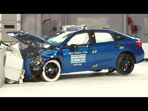Thumbnail for 2022 Honda Civic Crash Test by Hatchback, Pickup truck, Pick-up truck, video, WiLL, Car, Truck, vide, Honda Civic