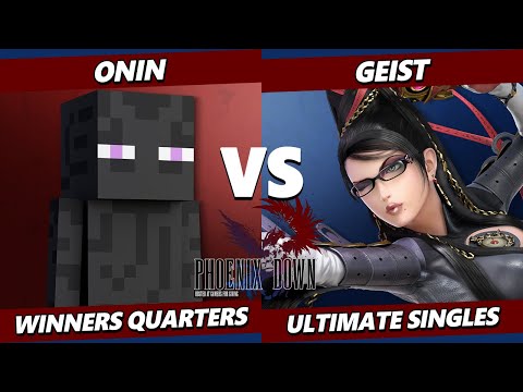 Phoenix Down - Onin (Steve) Vs. Geist (Bayonetta) Smash Ultimate - SSBU