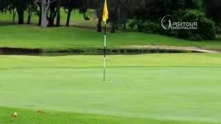 preview picture of video 'Daniel McGraw hole in one at City Golf Club Toowoomba Queensland PGA Championship'