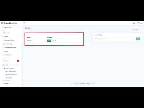 Manage Your Email Database